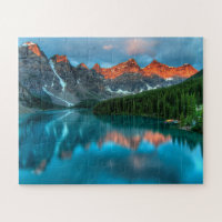 Reflexiones Parque nacional Moraine Lake Banff
