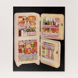 Puzzle refrigerador de la abundancia