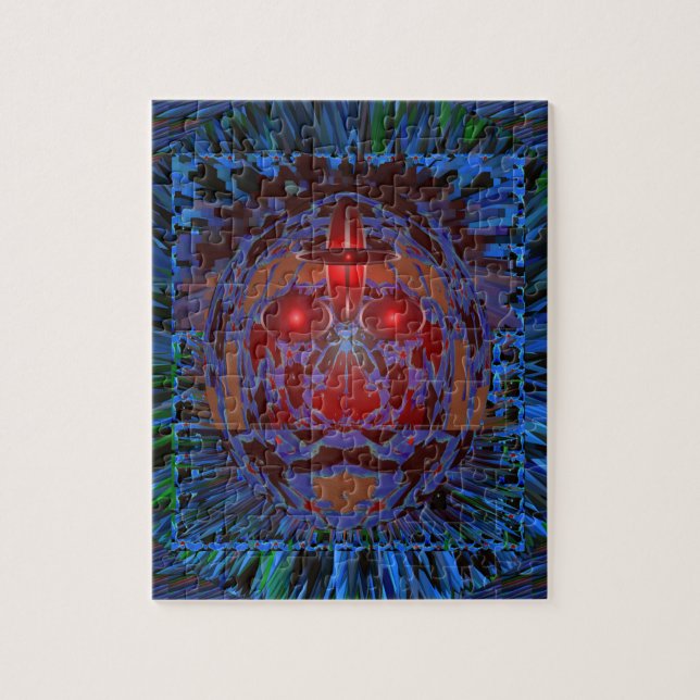 Puzzle REGALO cibernético secreto ANÓNIMO del rescate del (Vertical)