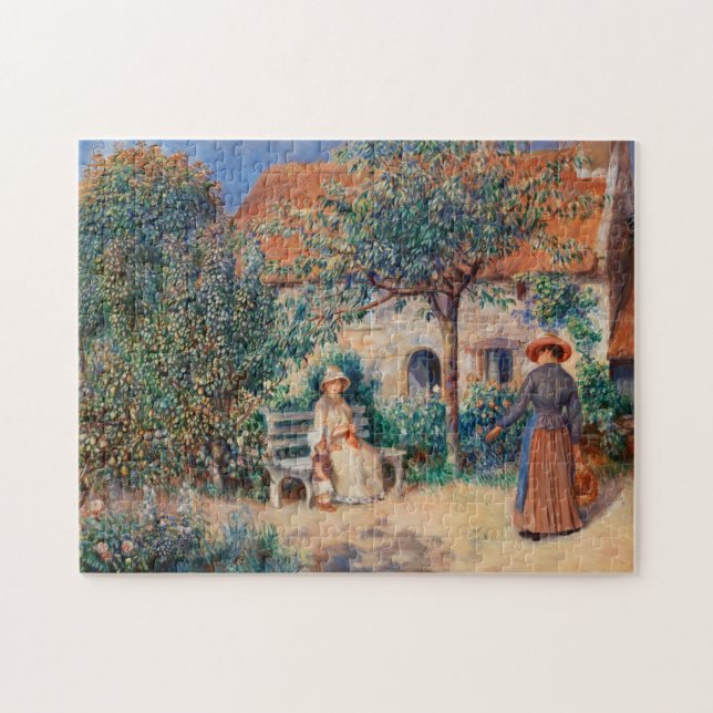 Puzzle Regalo De Amante Del Arte En La Pintura De Renoir  (Horizontal)