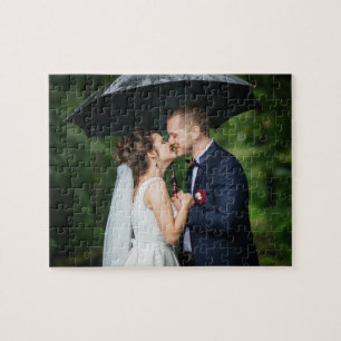 Puzzle Regalo de Aniversario de la foto de la boda CUSTOM