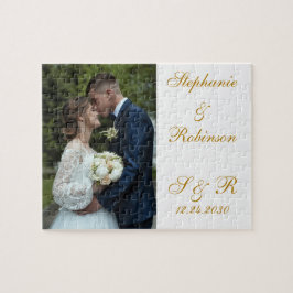 Puzzle Regalo de Boda de fotografía recién casada por per