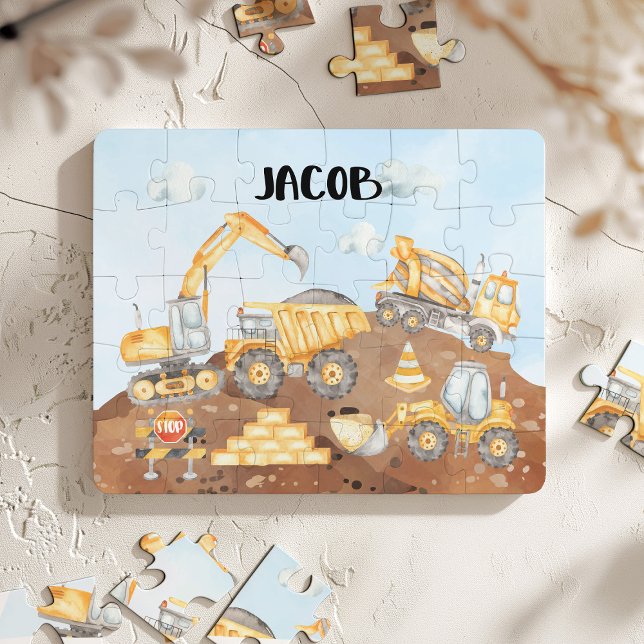 Puzzle Regalo de construcción para niños, construcción (Subido por el creador)