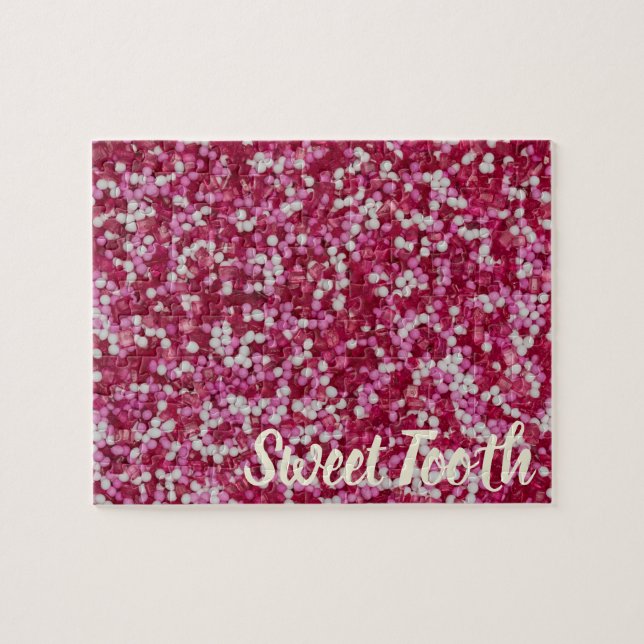 Puzzle Regalo de cristales de horneado coloridos (Horizontal)