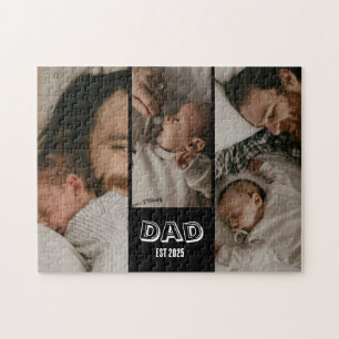 Puzzle Regalo de foto de Papá Est 3 Recuerdo de Padre