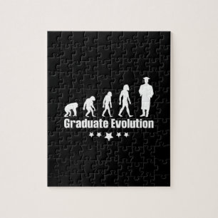 Puzzle Regalo de graduación Evolución graduada