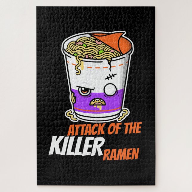 Puzzle Regalo de Halloween | Ataque De Ramen (Vertical)