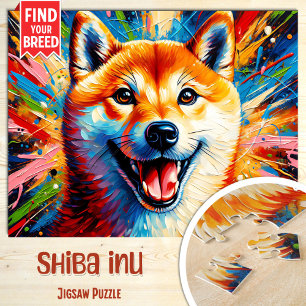 Puzzle Regalo de impresión artística en acrílico de retra