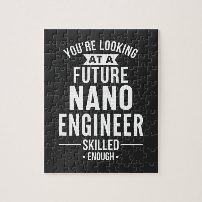 Puzzle Regalo de ingeniero de NANO (Vertical)