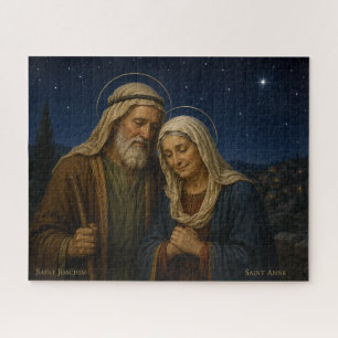 Puzzle Regalo de la noche estrellada de San Joaquín y San