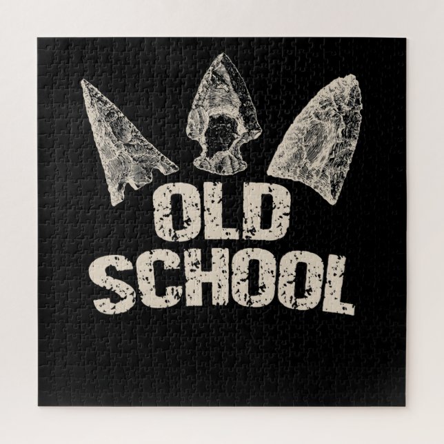 Puzzle Regalo de los amantes del tiro con arco de la viej (Vertical)