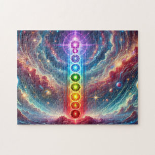 Puzzle Regalo de meditación espiritual del chakra de la g