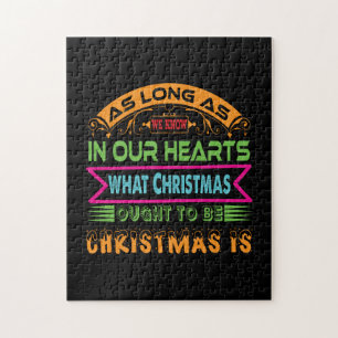 Puzzle Regalo de Navidad mientras sepamos