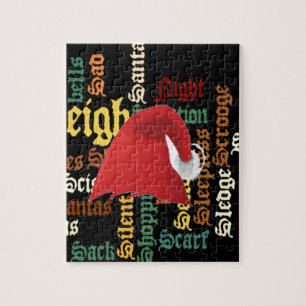 Puzzle Regalo de Navidad Que tengas un buen día y una mej