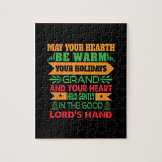 Puzzle Regalo de Navidad que tu tierra esté caliente