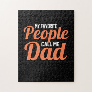 Puzzle Regalo de padre | Mi Gente Favorita Me Llama Papá