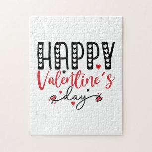 Puzzle Regalo de pareja Feliz Día de San Valentín