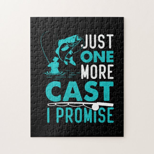 Puzzle Regalo de pescadores sólo un pez más, lo prometo (Vertical)