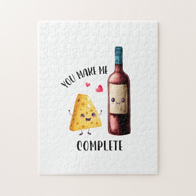Puzzle Regalo de San Valentín que me haces completar (Vertical)