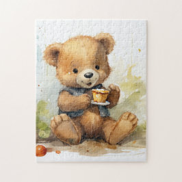Puzzle Regalo de Teddy Bear Jigsaw estilo Storybook