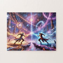 Puzzle Regalo de Tema Espacial Duelo Cósmico Desafío Galá