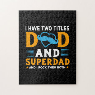 Puzzle Regalo del abuelo   Papá Y Super Papá