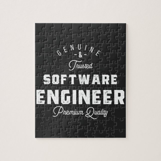 Puzzle Regalo para Ingeniero de Software (Vertical)