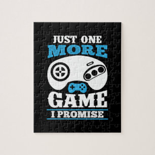 Puzzle Regalo para Jugador Solo Un Juego Más Lo Prometo