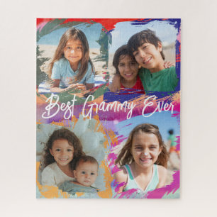 Puzzle Regalo personalizado para abuela, diversión para n