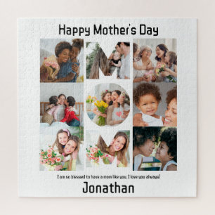 Puzzle Regalo personalizado para mamá Día de la Madre 9 C