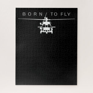 Puzzle Regalo piloto de helicópteros de aviación militar