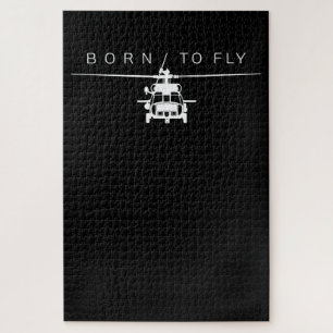 Puzzle Regalo piloto de helicópteros de aviación militar