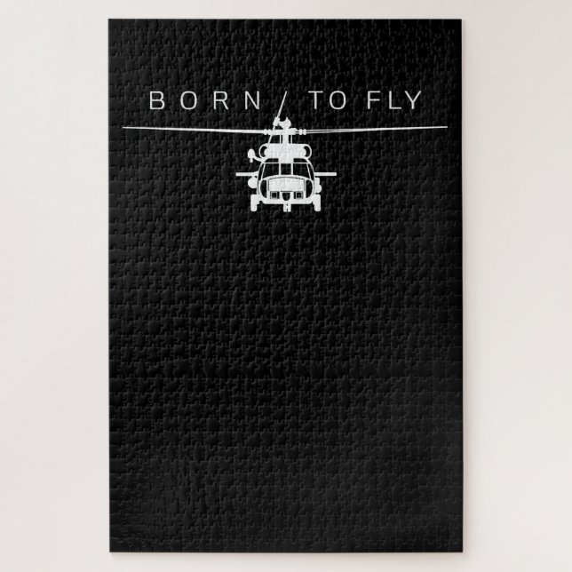 Puzzle Regalo piloto de helicópteros de aviación militar  (Vertical)