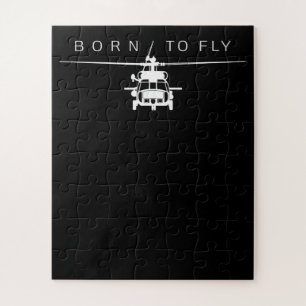 Puzzle Regalo piloto de helicópteros de aviación militar 