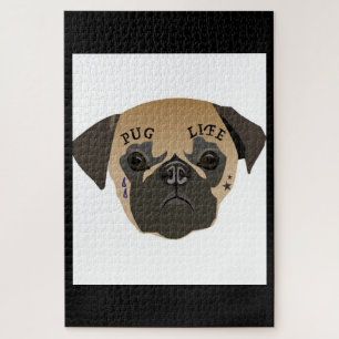 Puzzle Regalo Pug Life Cute Pug Lover