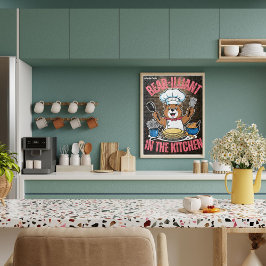 Puzzle Regalo único del chef del oso