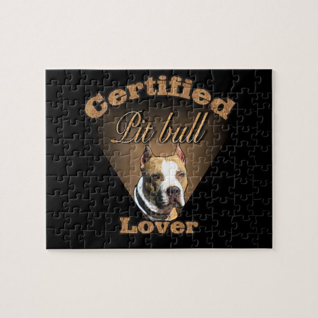 Puzzle Regalos de American Pit Bull Terrier (Horizontal)