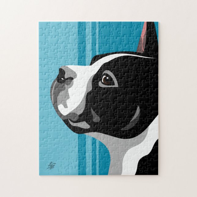 Puzzle Regalos de Boston Terrier (Vertical)