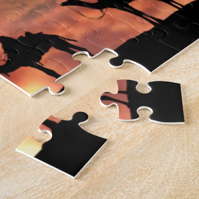 Puzzle Regalos de la escena de la Natividad para Navidade (Lado)