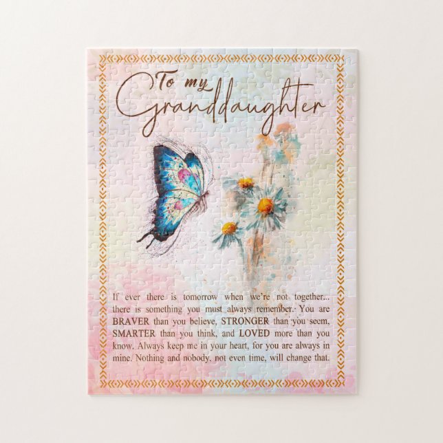 Puzzle Regalos de nietas | De la Abuela Abuela (Vertical)