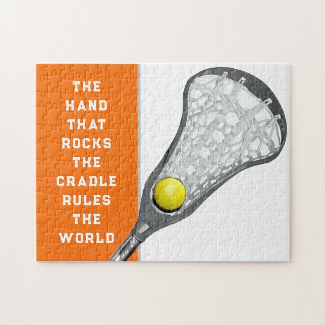 Puzzle Regalos de Novedad de Lacrosse (Horizontal)