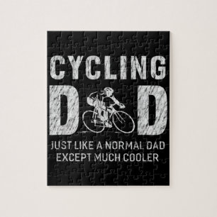 Puzzle Regalos De Papá En Ciclismo Para El Padre Que Cicl