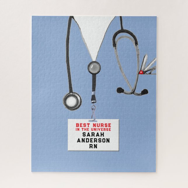 Puzzle Regalos de reconocimiento de enfermería (Vertical)