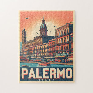 Puzzle Regalos de recuerdo de Palermo sicily italiano