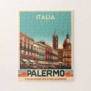 Puzzle Regalos de recuerdo de Palermo sicily italiano