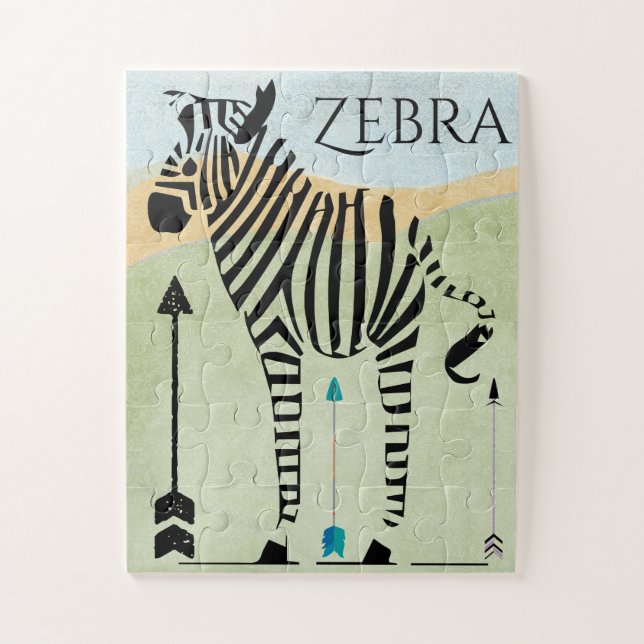 Puzzle Regalos de Zebra Lovers (Vertical)