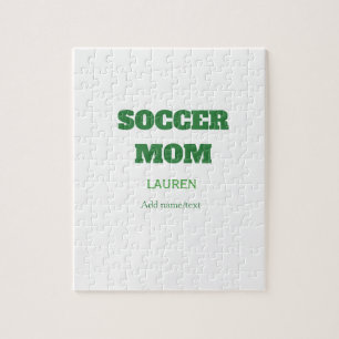 PUZZLE REGALOS DEL DÍA DE LA MADRE DE FÚTBOL MADRE SENCIL