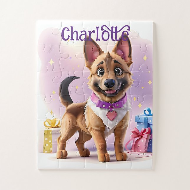 Puzzle Regalos en Abundancia Día Especial de Cachorro Pas (Vertical)