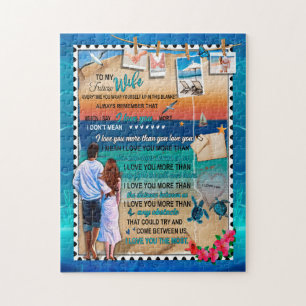 Puzzle Regalos para esposa Carta a mi esposa amor de ma