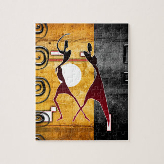 Puzzle Regalos retros del estilo del vintage de África